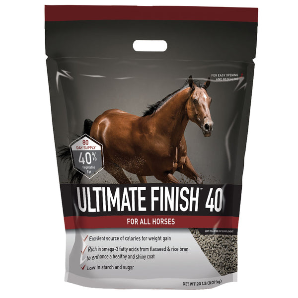 Buckeye Nutrition Ultimate Finish 40 20 lb Pellet